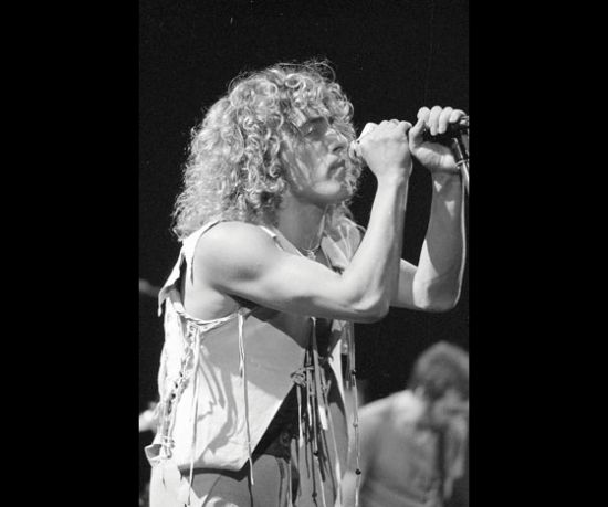 Roger Daltrey of the Who.