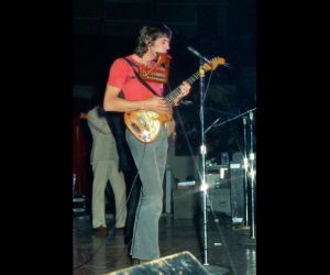 John Mayall performing November 27, 1971 at the Milwaukee Arena.