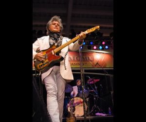 Marty Stuart with the famous B Bender guitar.
