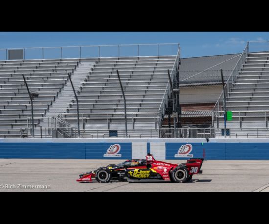 Milwaukee Mile Indy Car test June 11, 2024