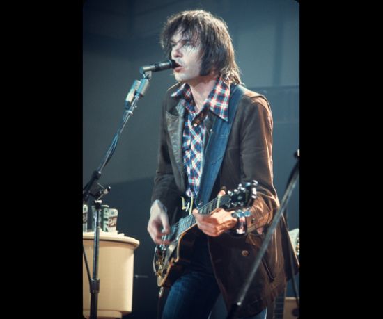 Neil Young at the Milwaukee Auditorium January 5, 1973.